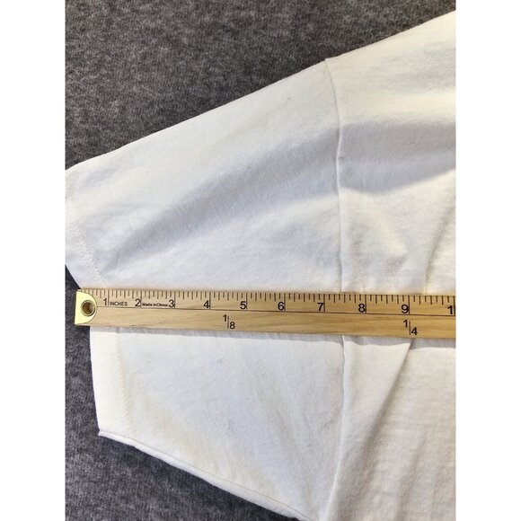 Route 66 Texaco 1957 Chevy Bel Air Shirt Mens 2XL White Jerzees Heavyweight - Picture 8 of 8